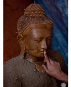 Clay Buddha Model
