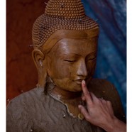 Clay Buddha Model