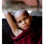 Young Monk Resting